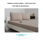 ETE HOMETEX Çift Kişilik Pamuklu Lastikli Çarşaf Takımı 180x200x30cm BEJ 8696474231830